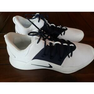 Nike Men's Hyperdunk X Low TB Basketball Shoes White Navy AT3867-105 Size 16.5